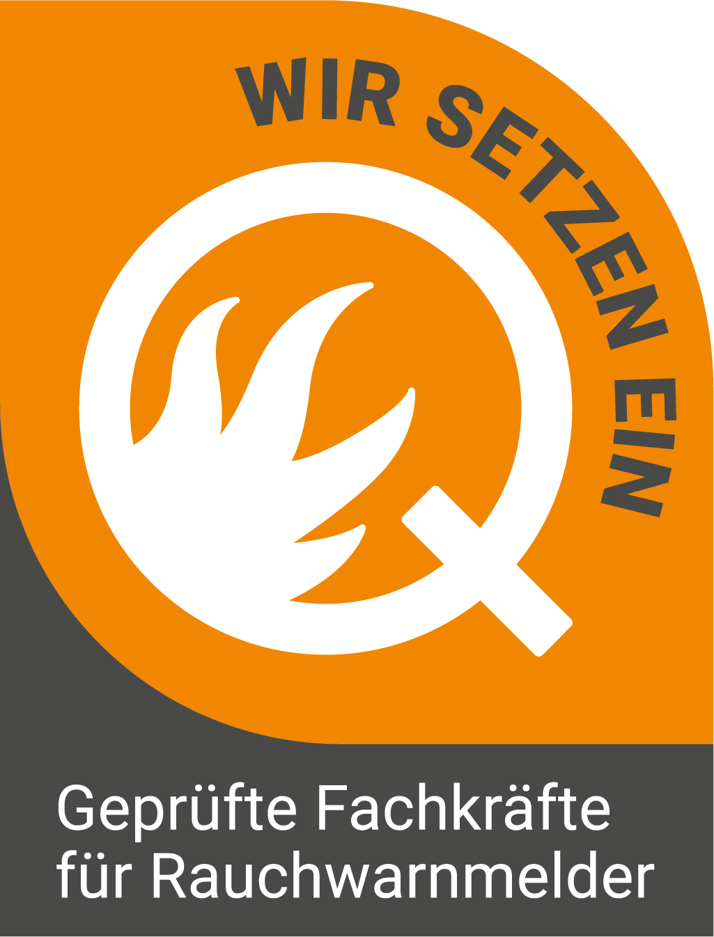 Logo geprüfte Fachkräfte Rauchwarnmelder